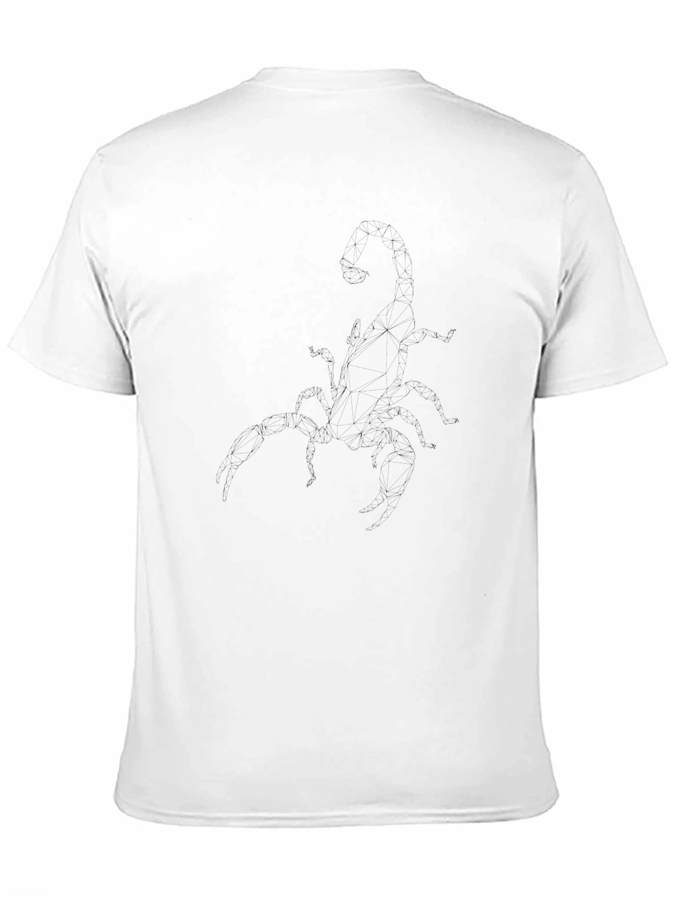 Mens Black Scorpion Graphic T-Shirt