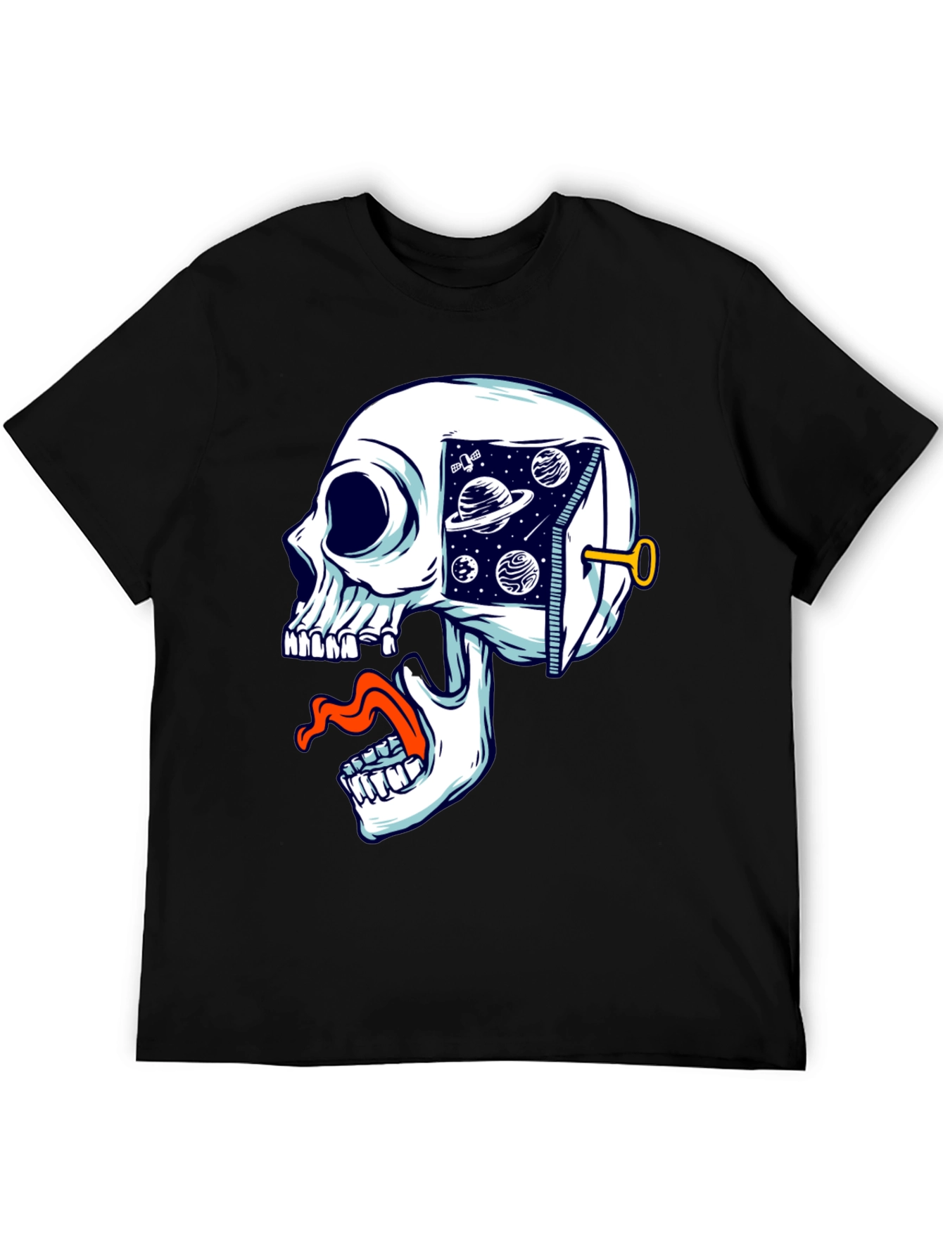 Cosmic Skull T-Shirt - Unisex Graphic Tee