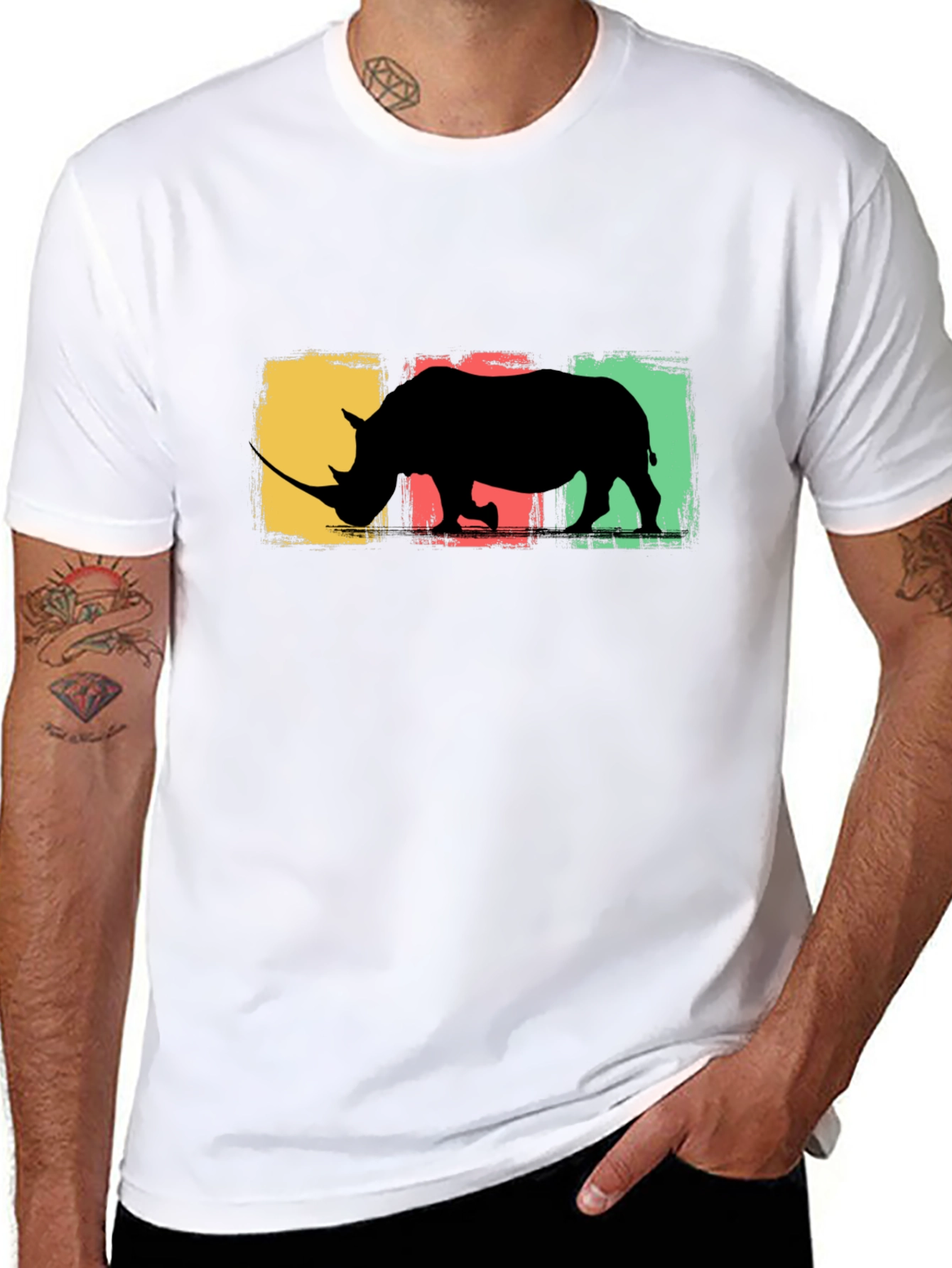 Retro Rhino T-Shirt
