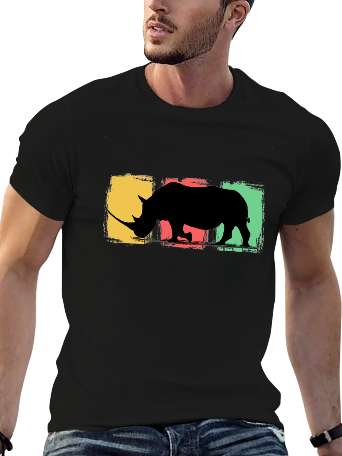 Retro Rhino T-Shirt