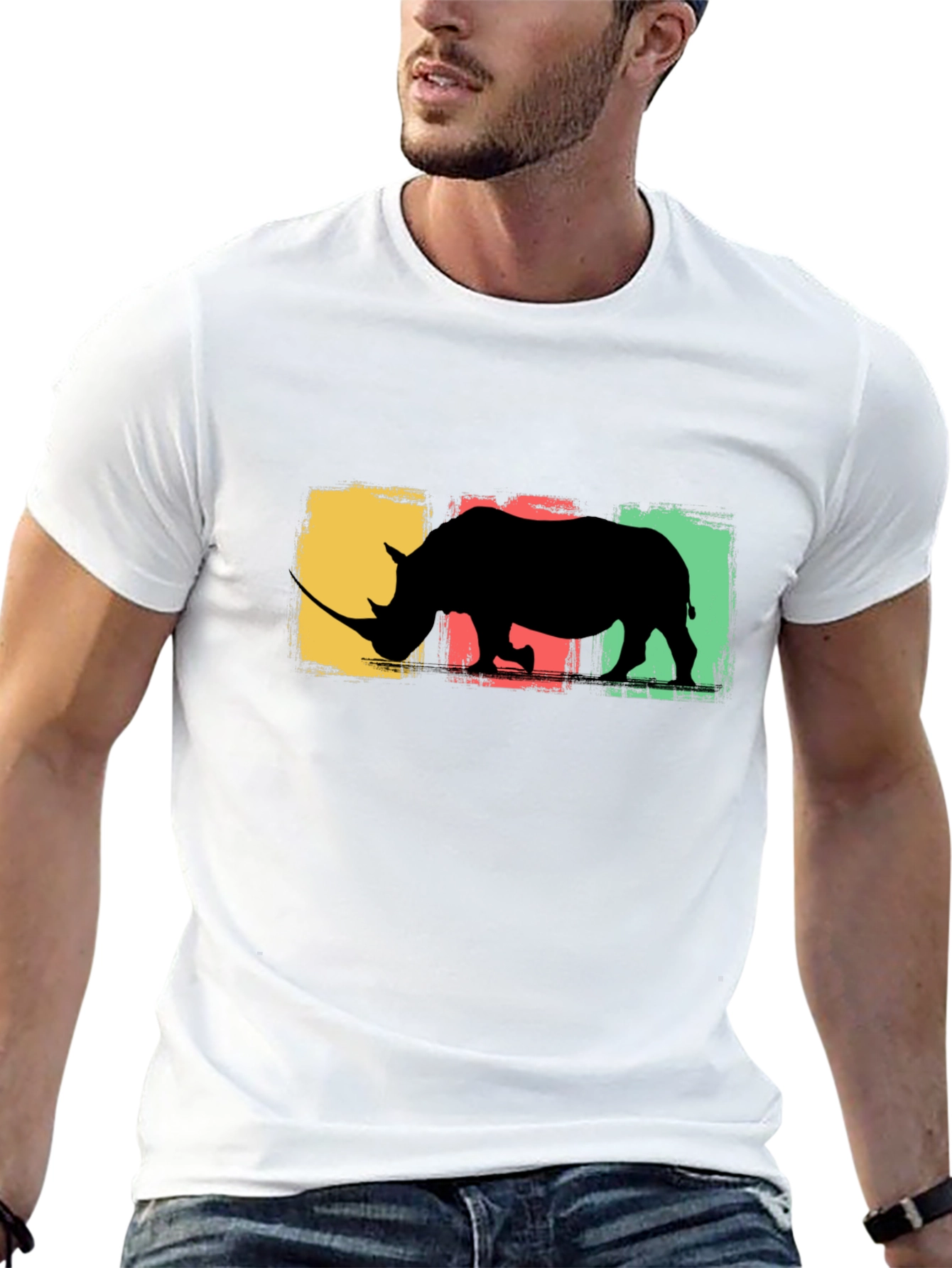 Retro Rhino T-Shirt