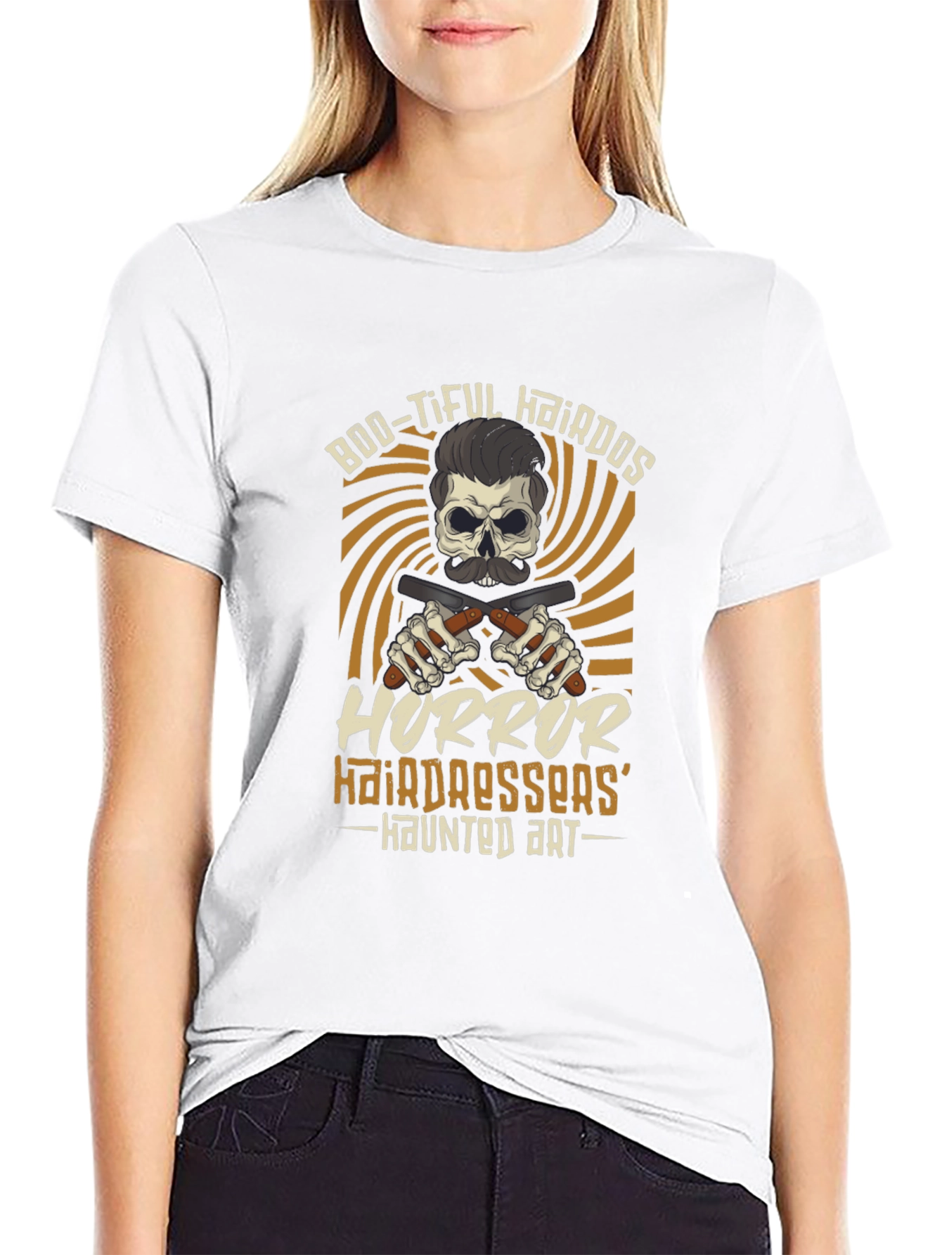 Boo-tiful Hairdos Horror T-Shirt