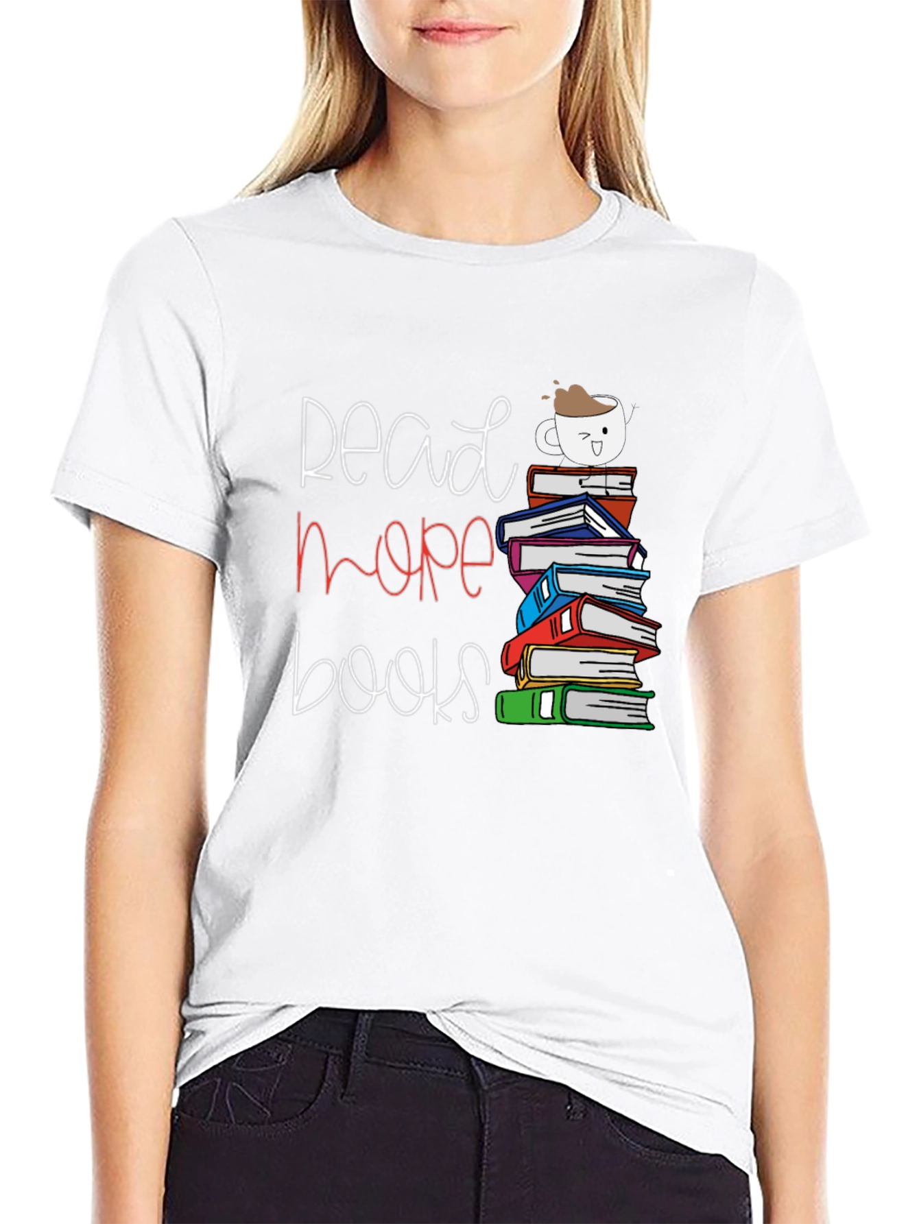 Read More Books T-Shirt - Book Lover Tee