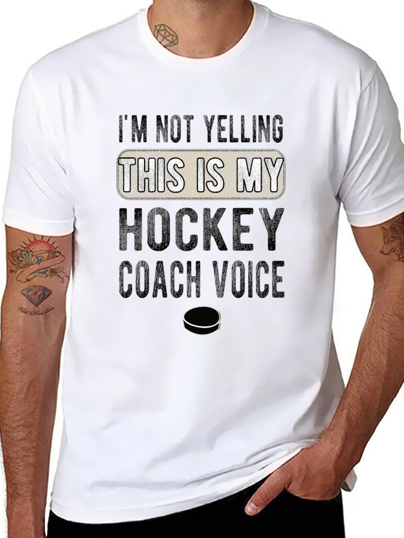 Hockey Coach Voice T-Shirt