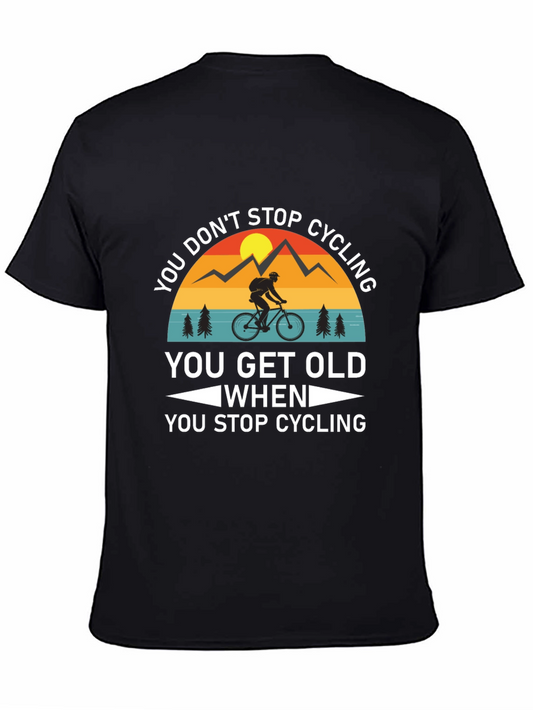 Cycling Quote Graphic T-Shirt