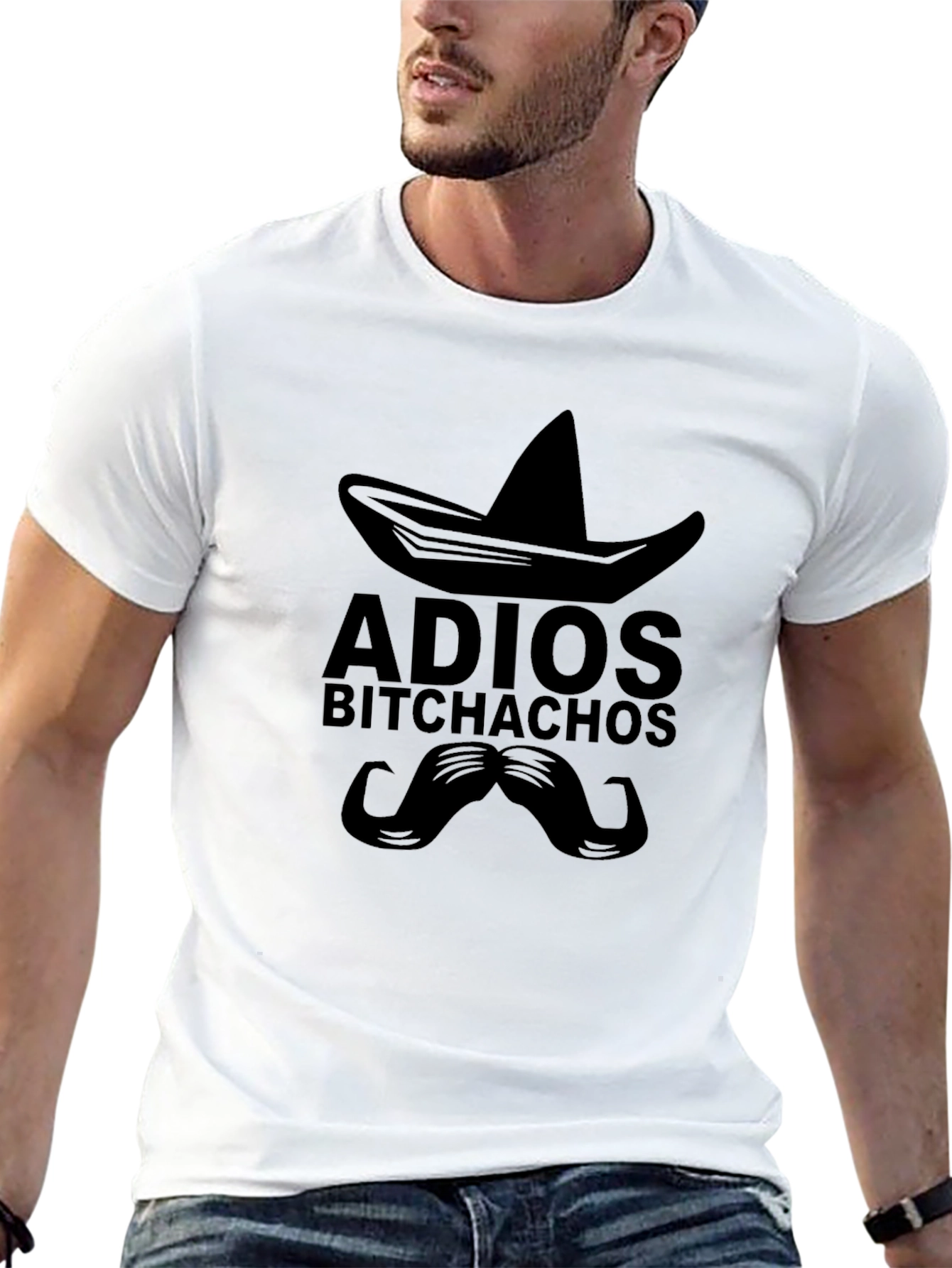Adios Bitchachos T-Shirt - Funny Graphic Tee
