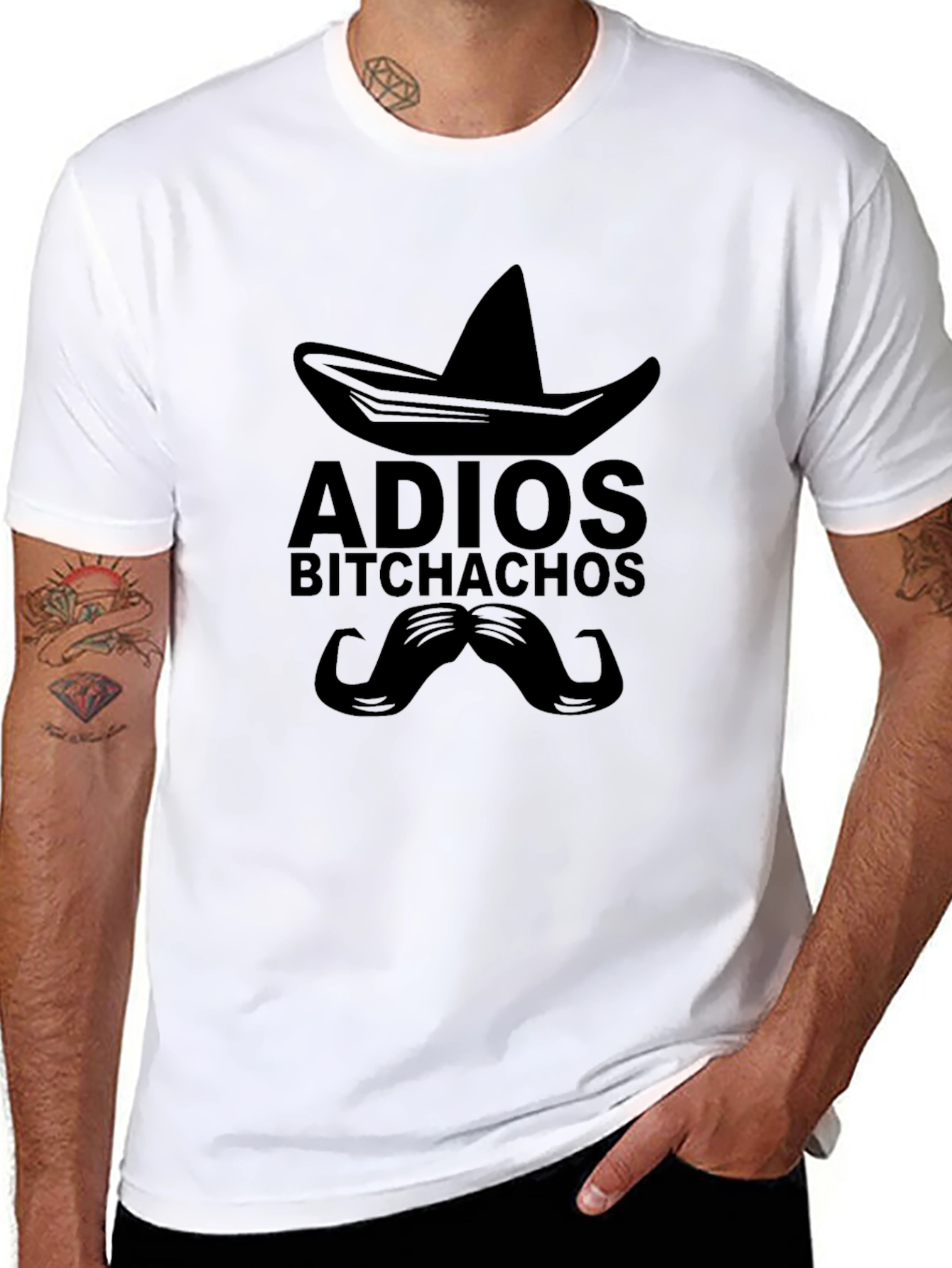 Adios Bitchachos T-Shirt - Funny Graphic Tee