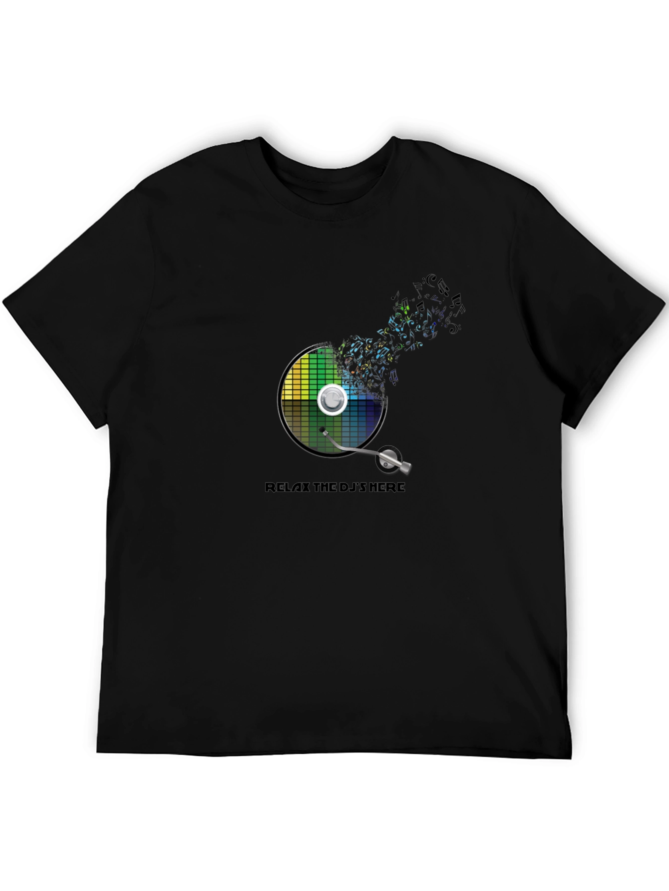 DJs Here Graphic Tee - Music Lovers T-Shirt