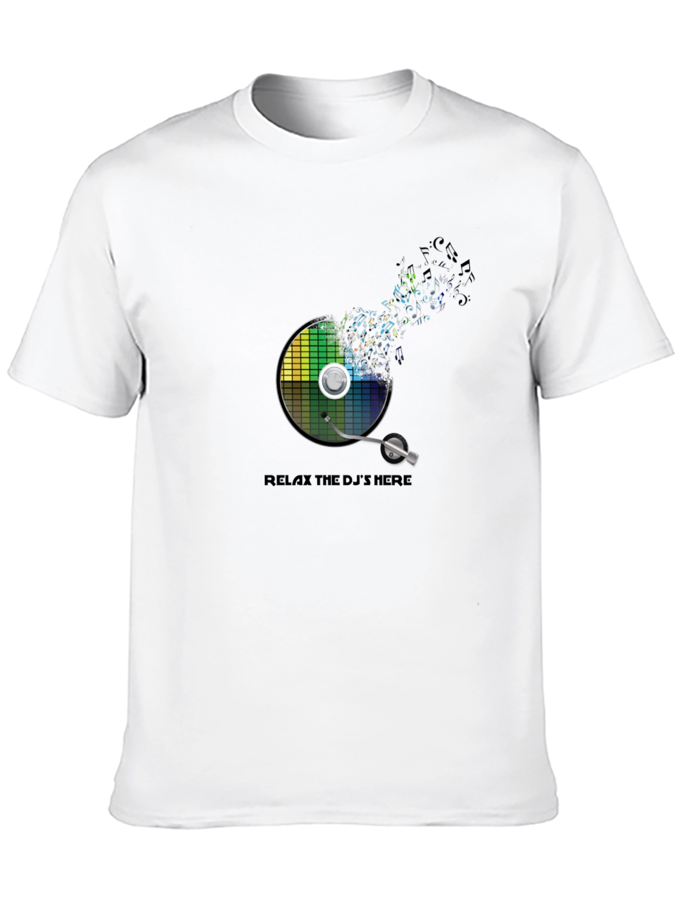 DJs Here Graphic Tee - Music Lovers T-Shirt