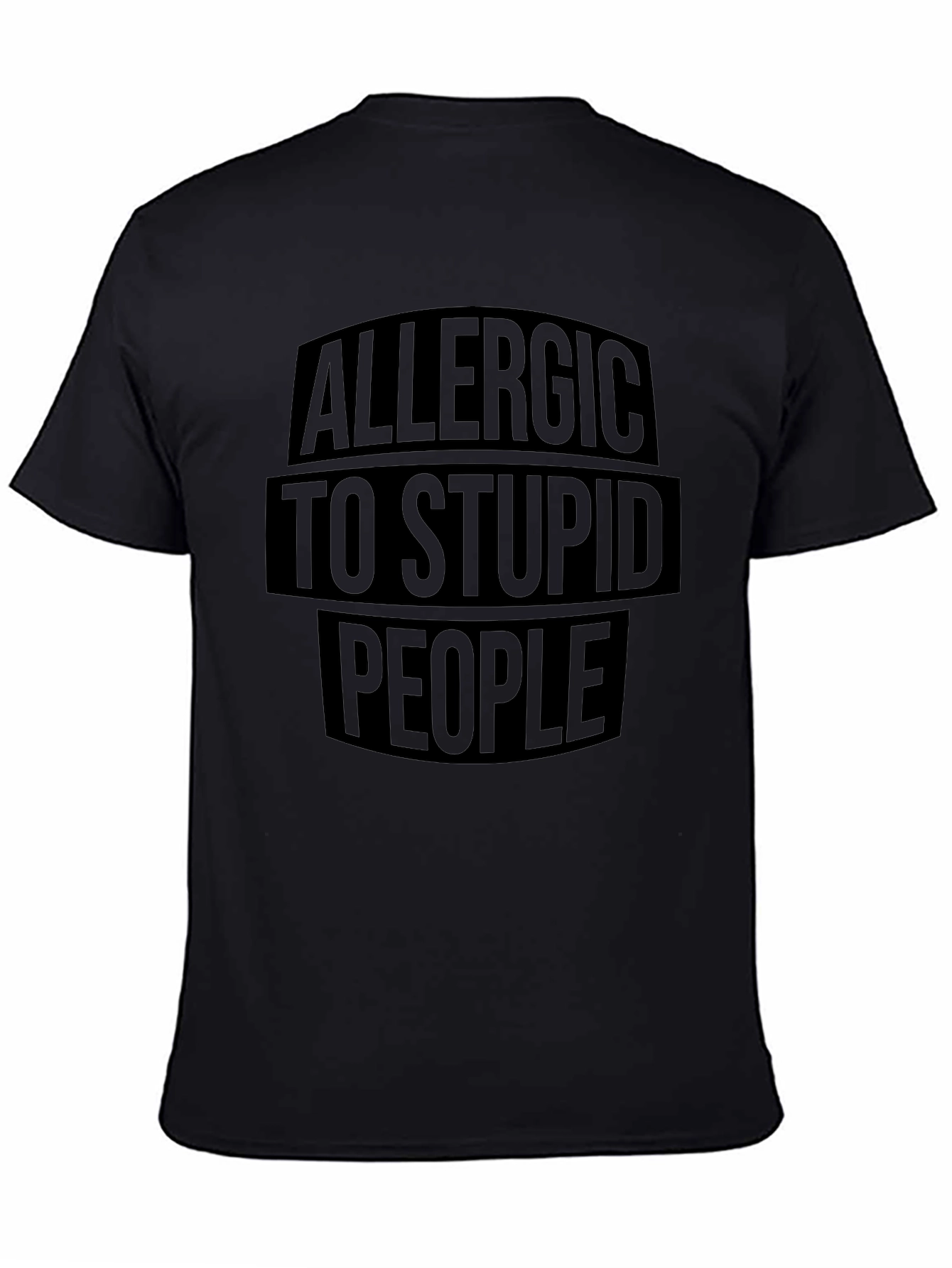 Allergic To Stupid People Graphic T-Shirt