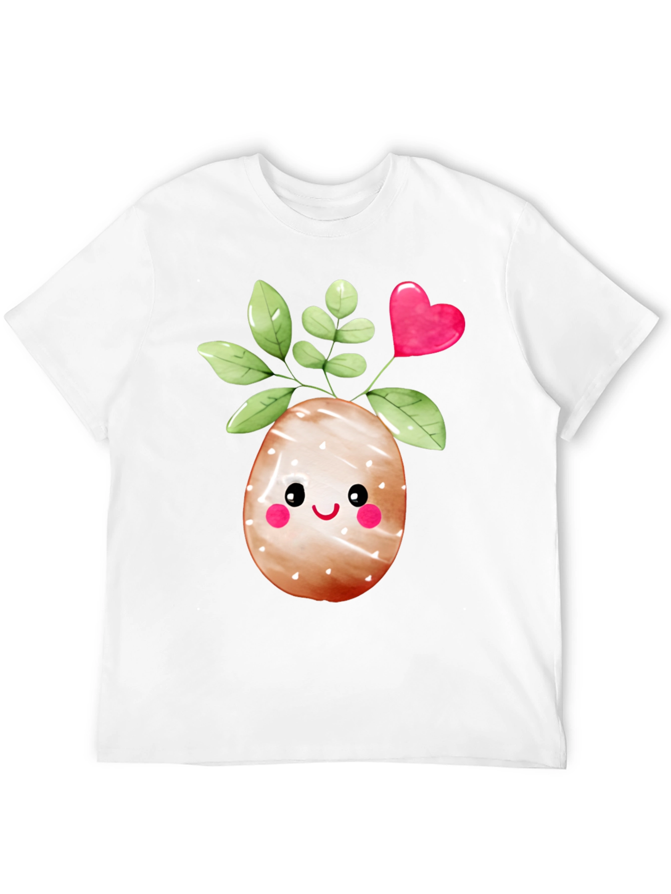 Cute Easter Egg Plant Graphic Tee