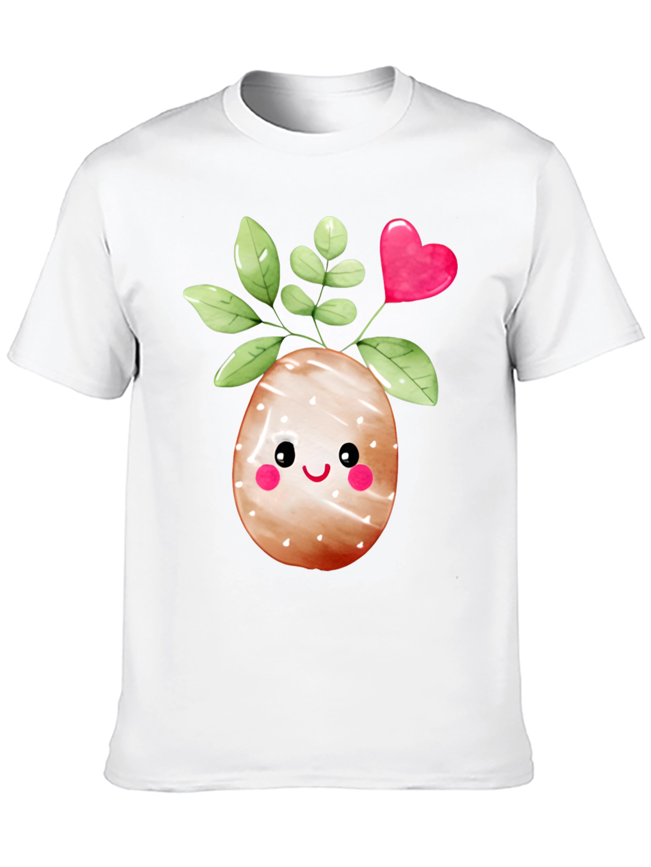 Cute Easter Egg Plant Graphic Tee