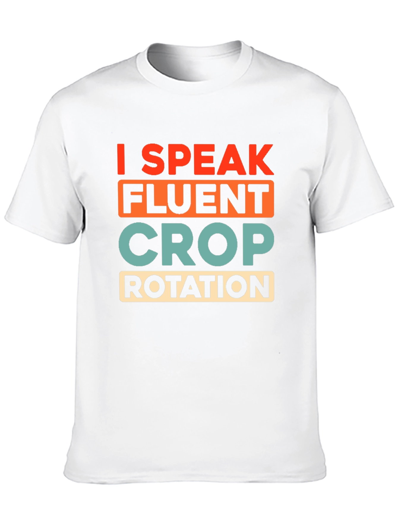 Funny Crop Rotation T-Shirt for Farmers
