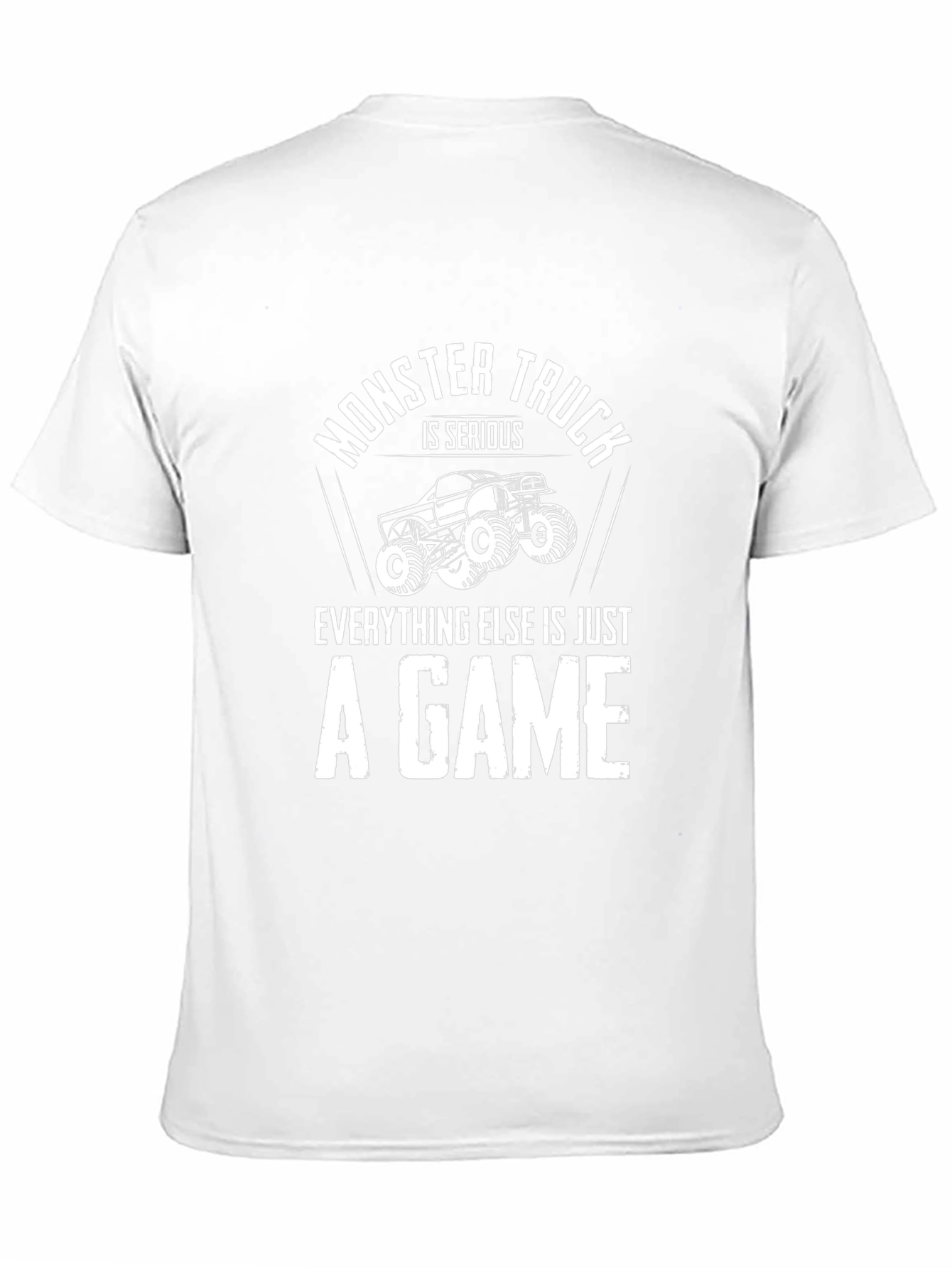 Monster Truck Serious Game Graphic Tee - Black