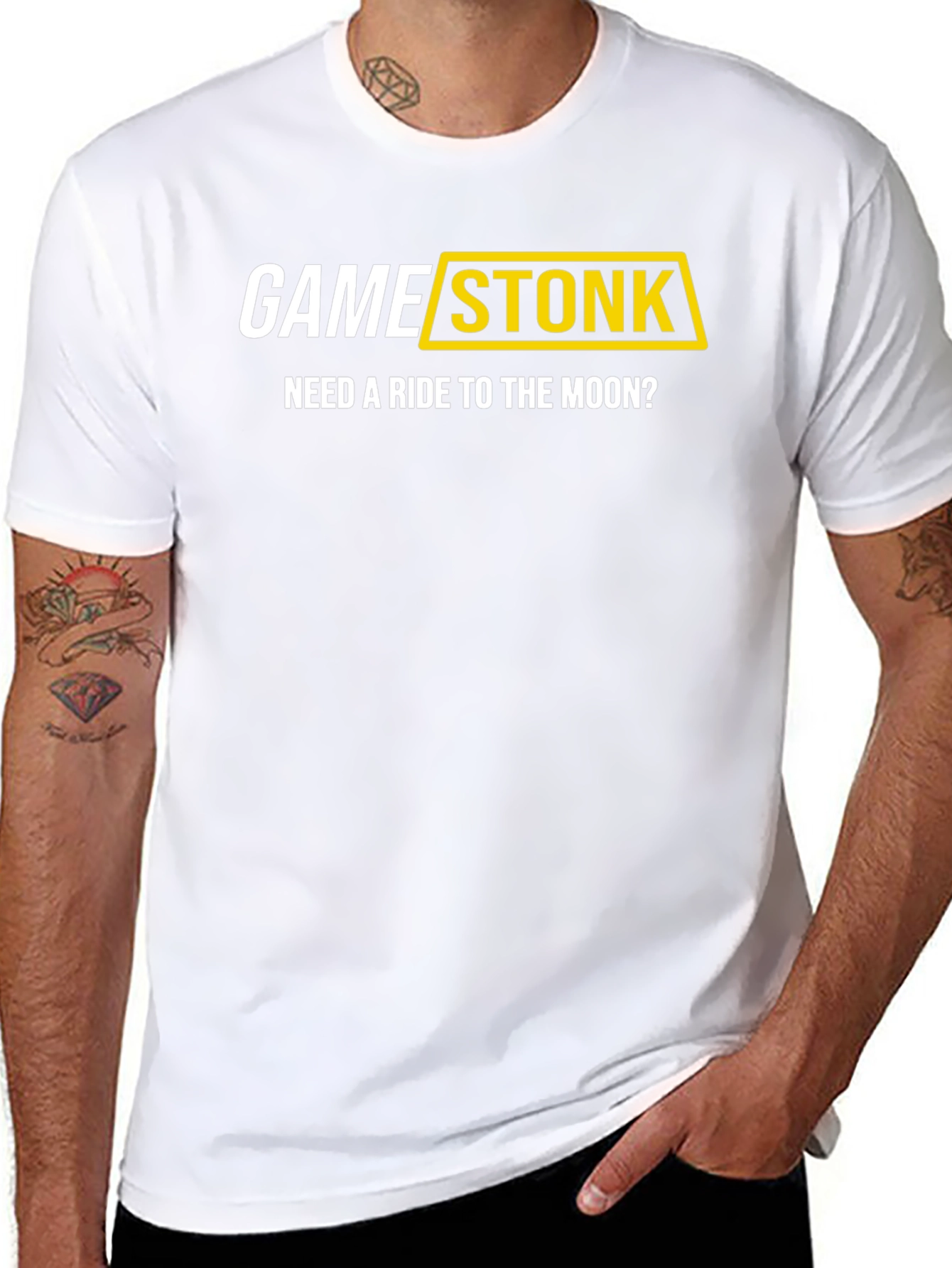 GameStonk T-Shirt: Need a Ride to the Moon?