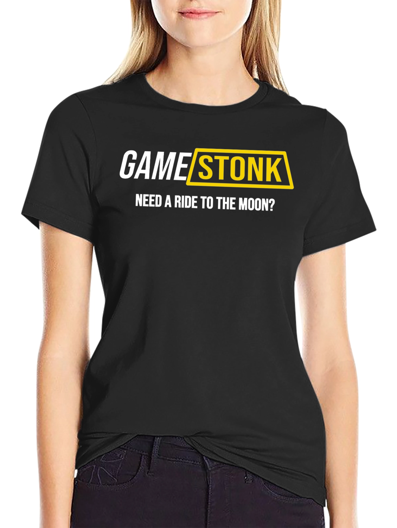 GameStonk T-Shirt: Need a Ride to the Moon?