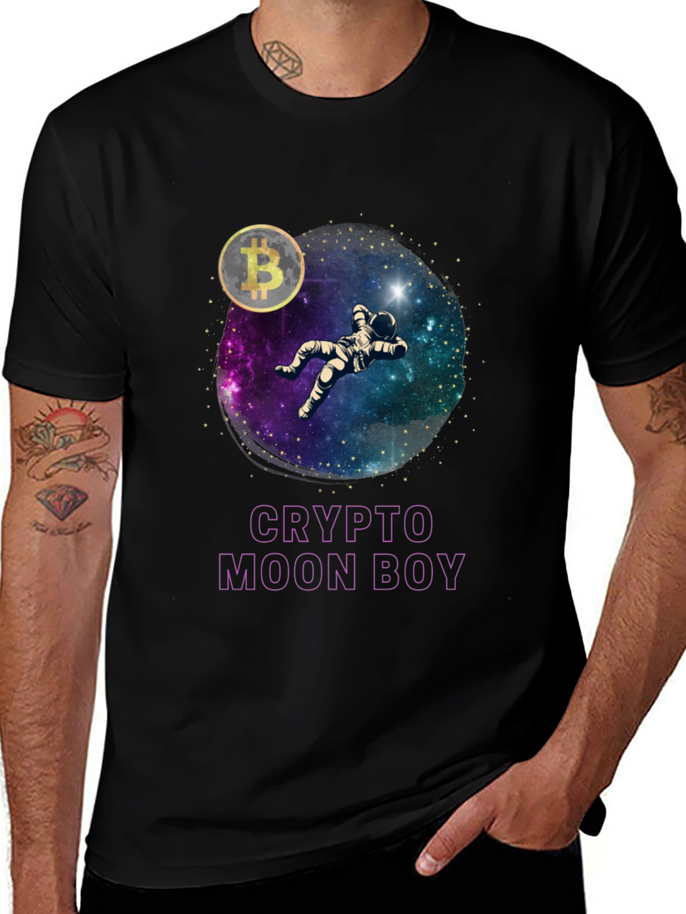 Crypto Moon Boy T-Shirt