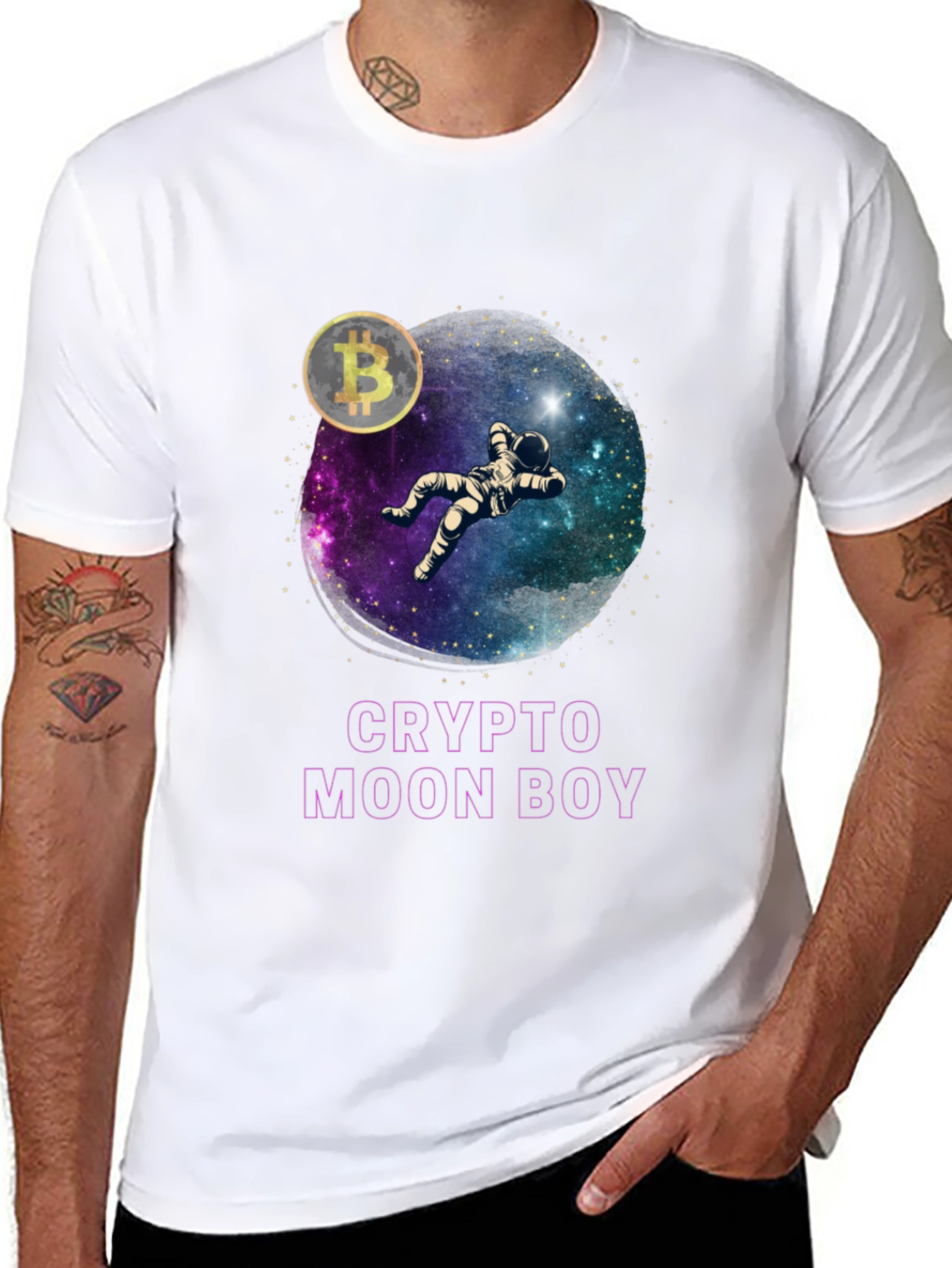 Crypto Moon Boy T-Shirt