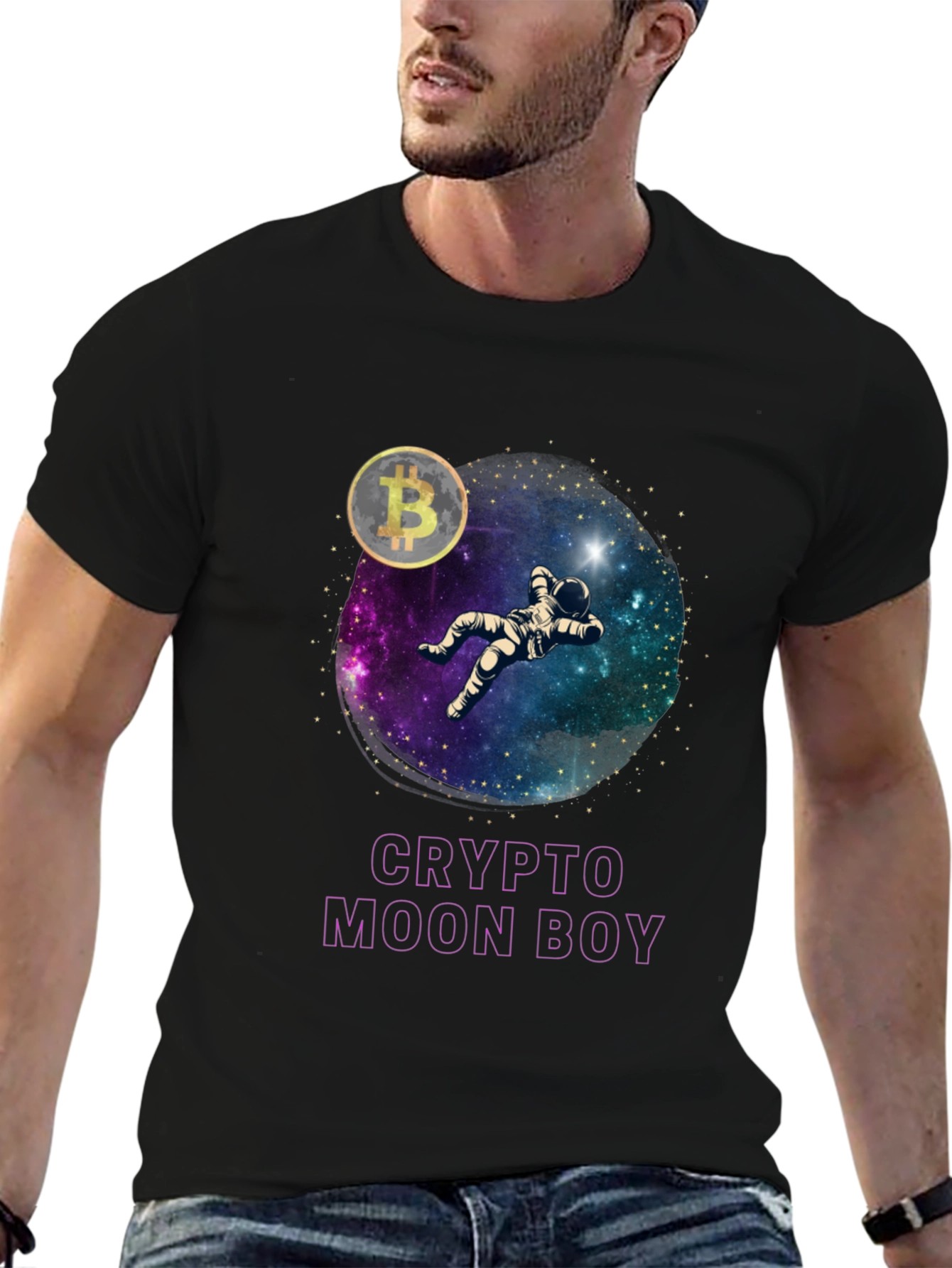 Crypto Moon Boy T-Shirt