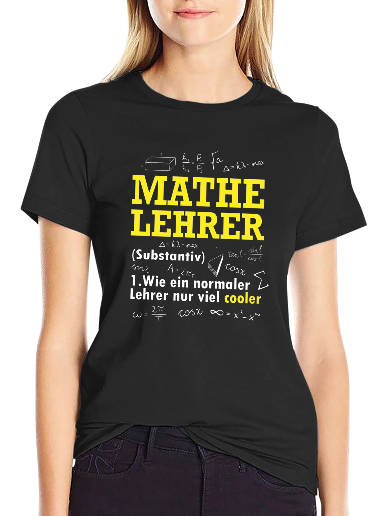 Mathe Lehrer T-Shirt - Cool Math Teacher Tee