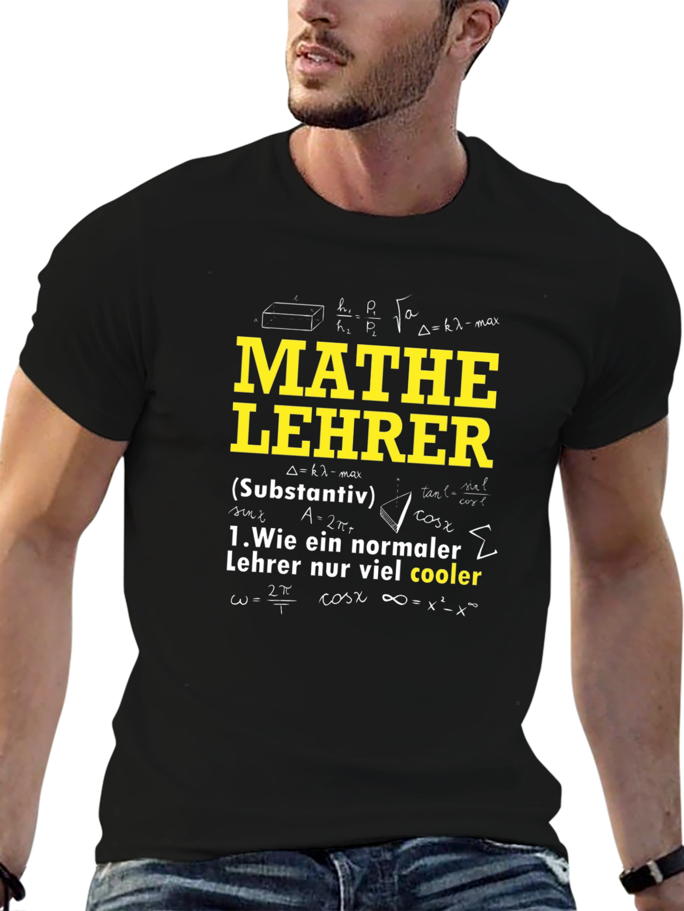 Mathe Lehrer T-Shirt - Cool Math Teacher Tee
