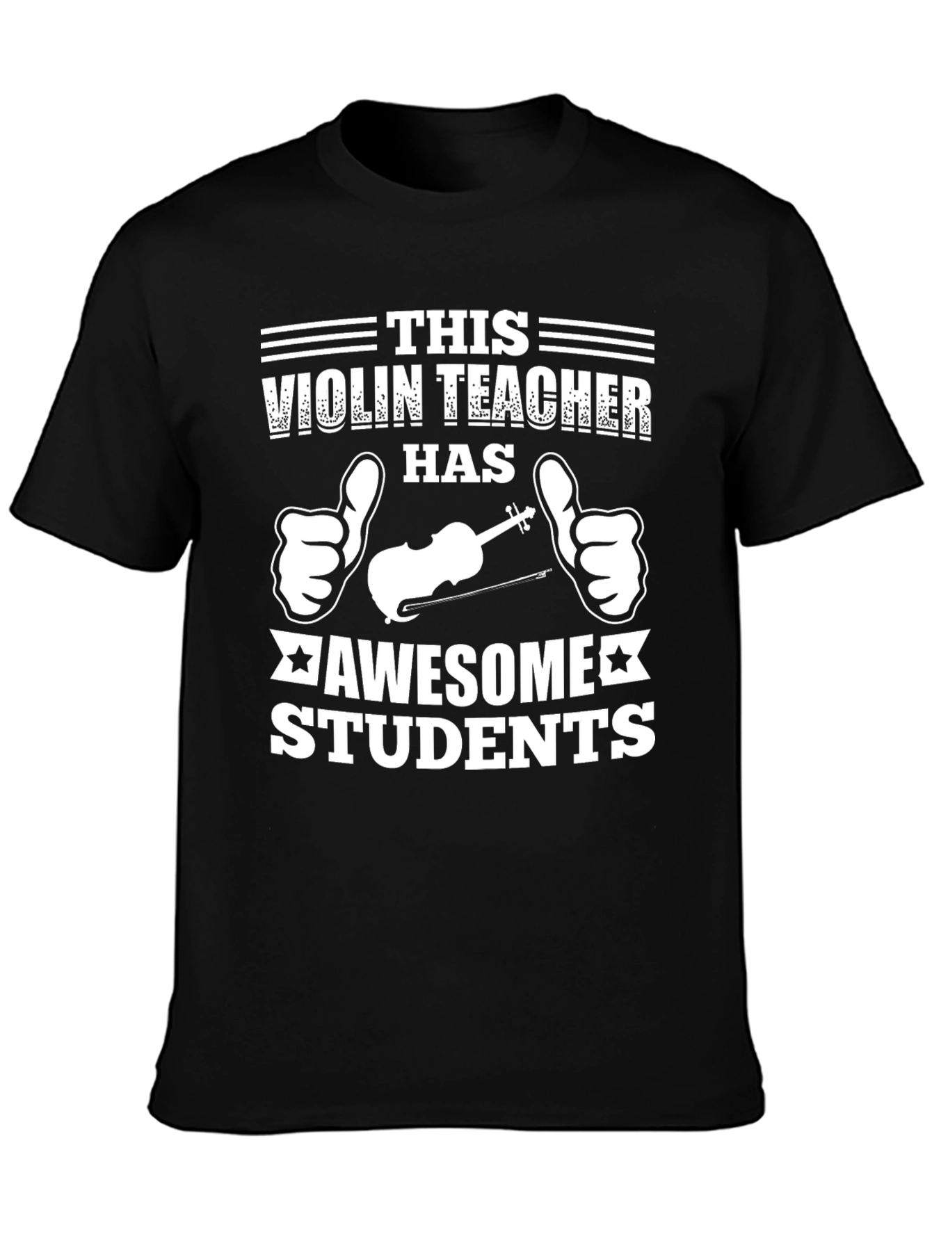 Violin Teacher Awesome Students Graphic T-Shirt