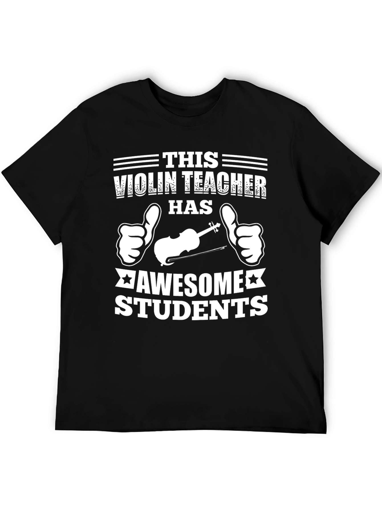 Violin Teacher Awesome Students Graphic T-Shirt