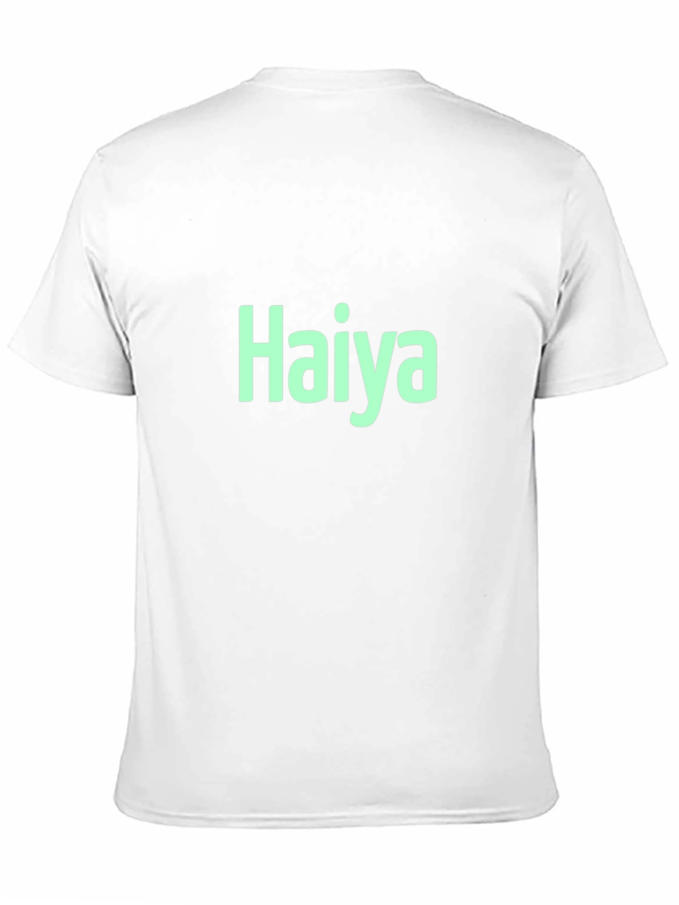 Haiya T-Shirt - Black Crew Neck