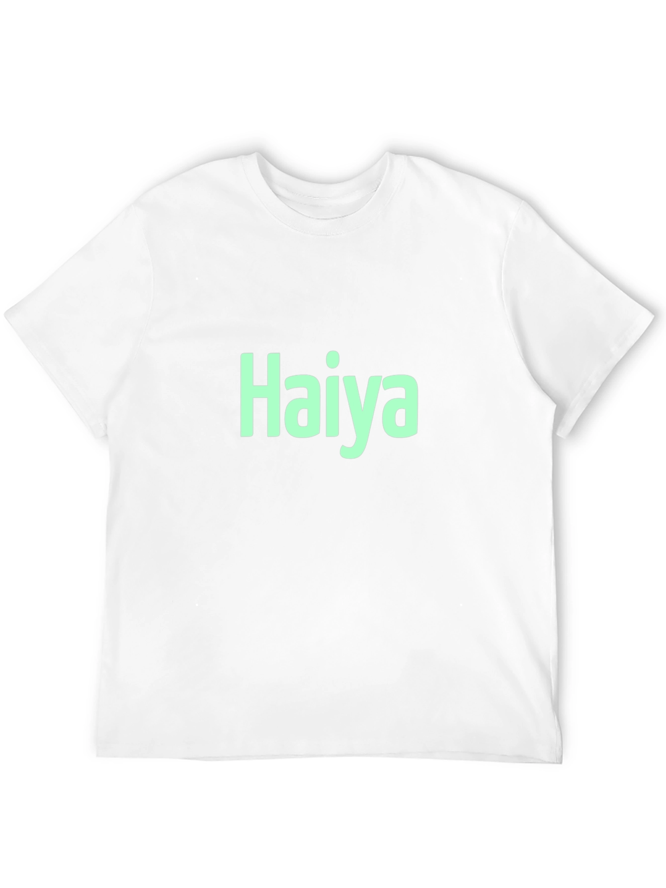 Haiya T-Shirt - Black Crew Neck