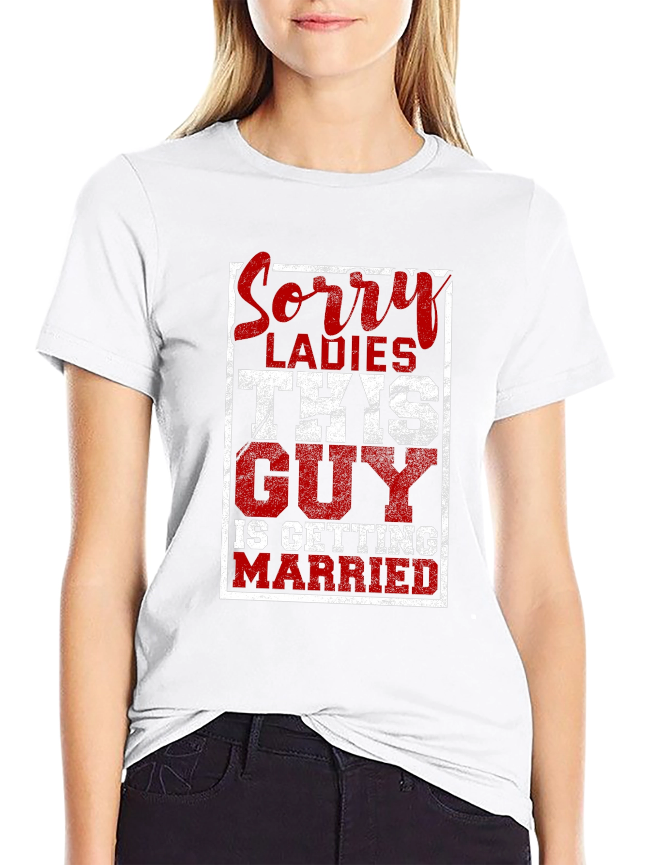 Sorry Ladies This Guy is Getting Married T-Shirt