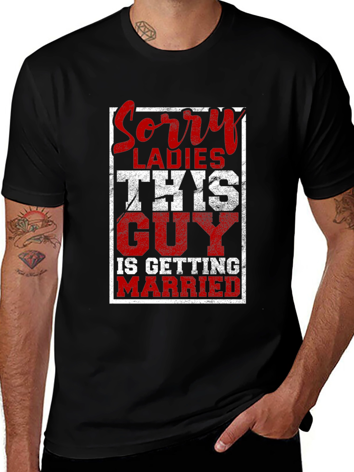 Sorry Ladies This Guy is Getting Married T-Shirt