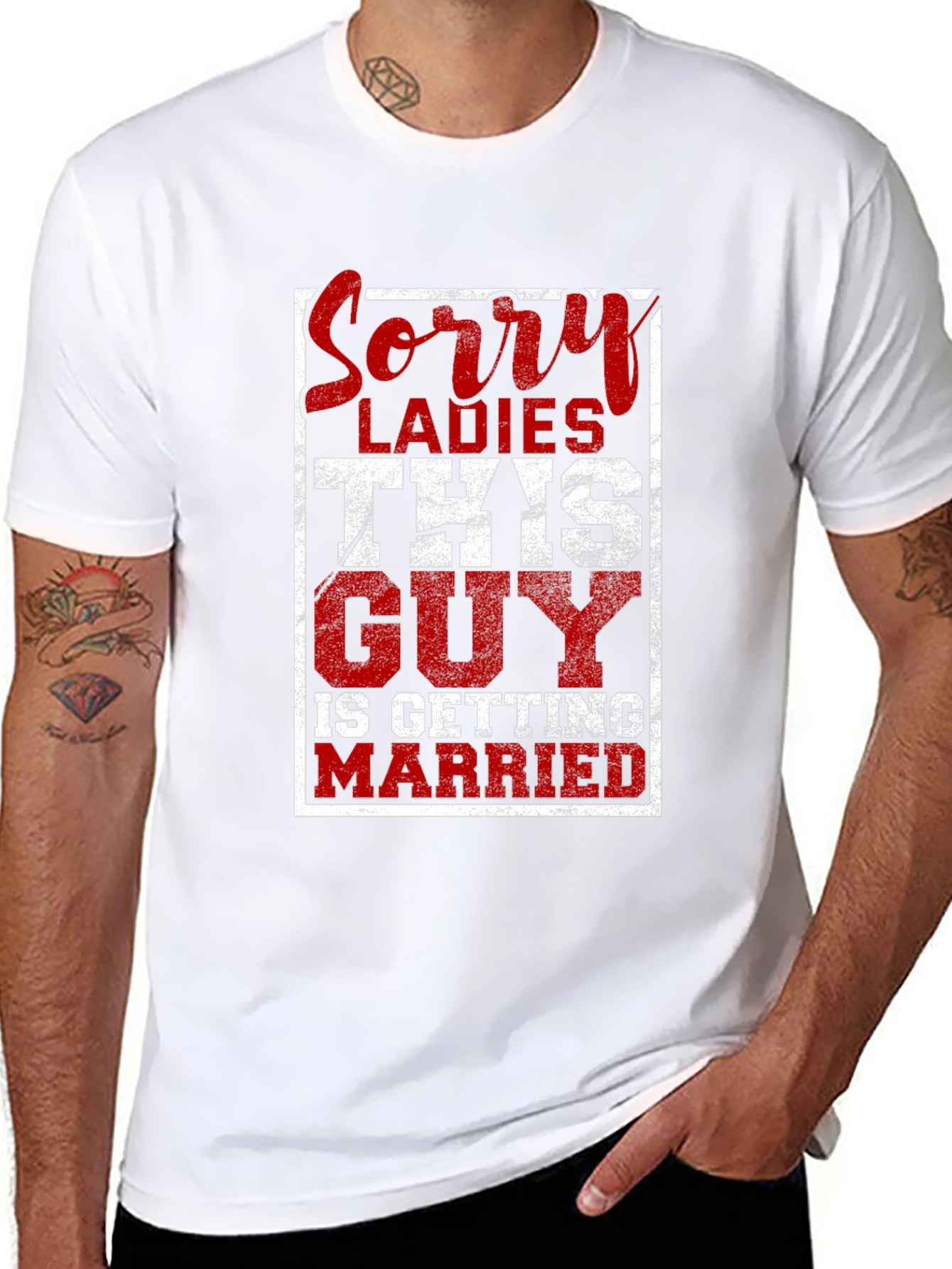 Sorry Ladies This Guy is Getting Married T-Shirt