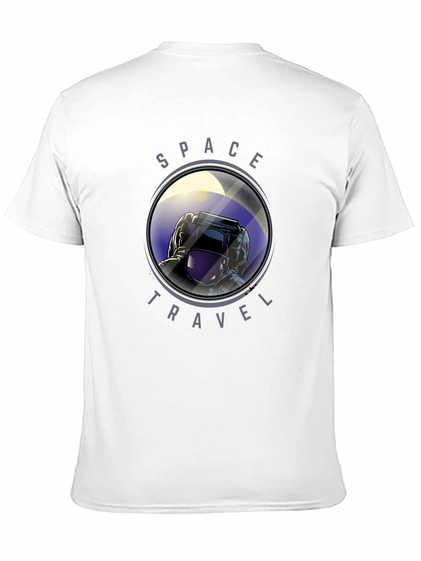 Space Travel Astronaut Graphic T-Shirt