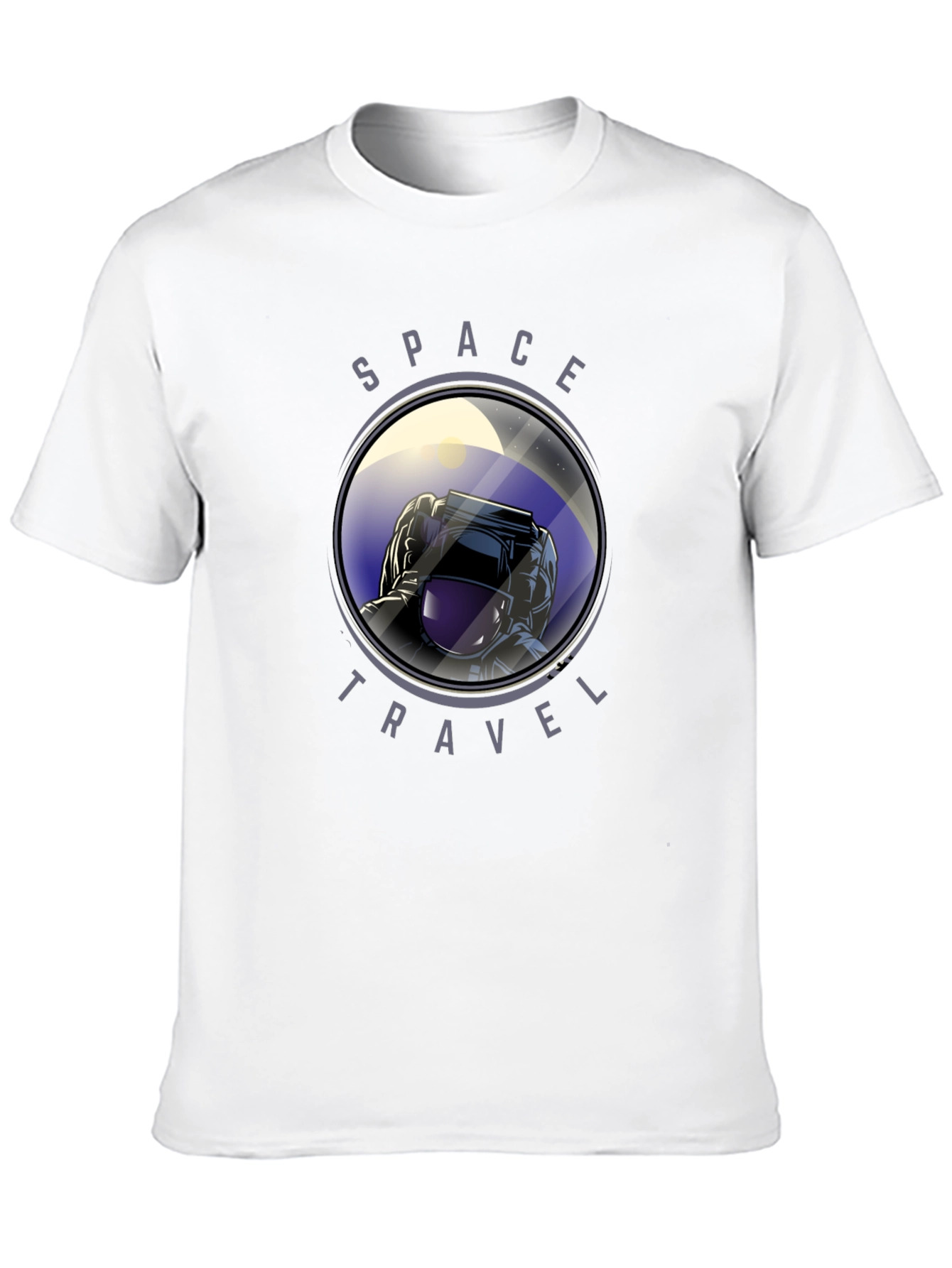 Space Travel Astronaut Graphic T-Shirt