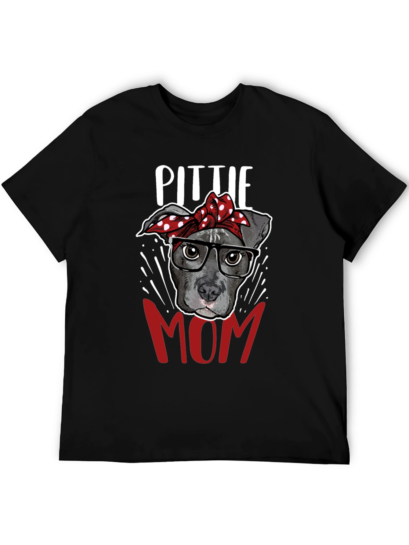 Pitbull Mom T-Shirt - Dog Lover Tee
