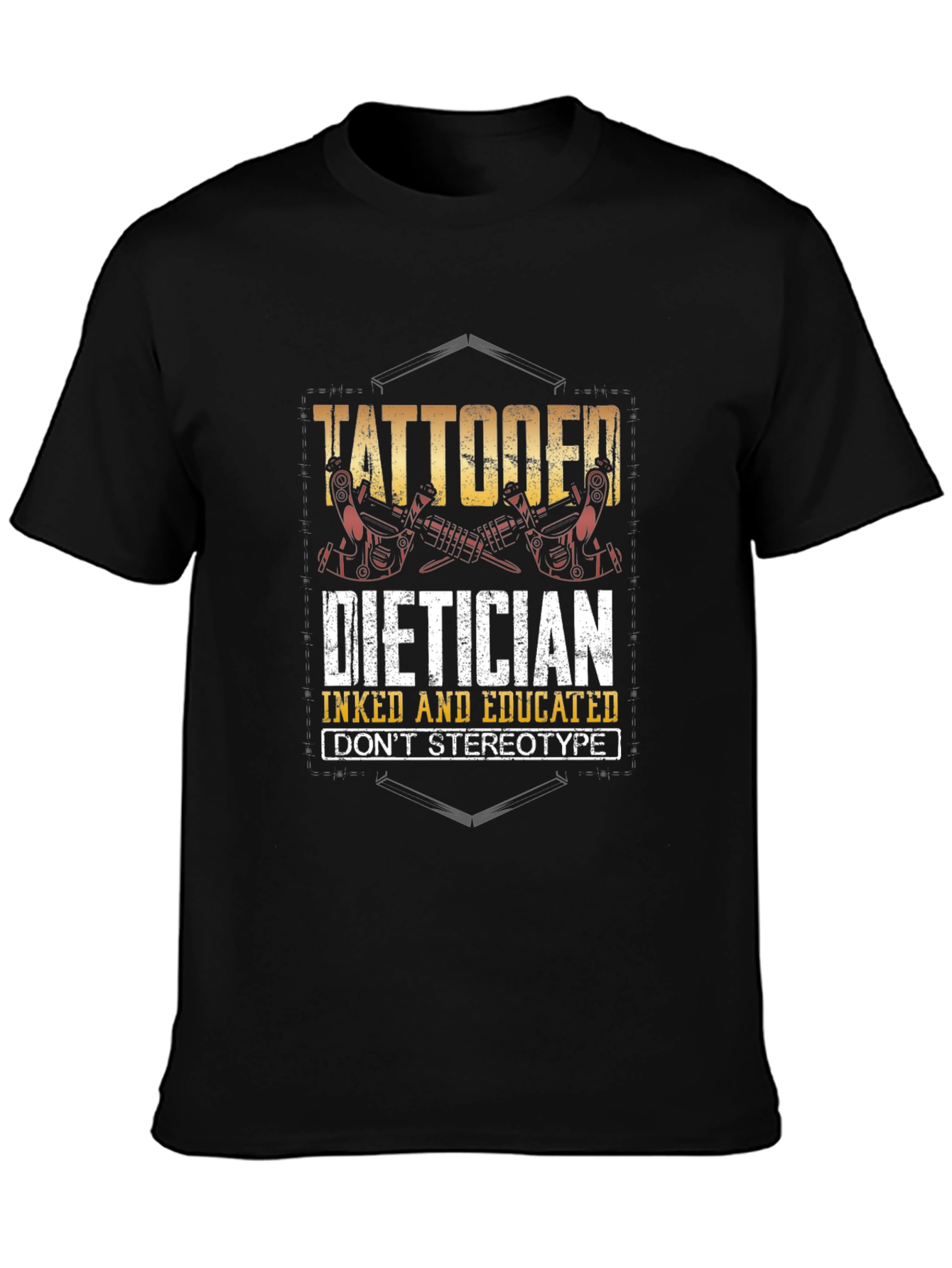 Tattooed Dietician T-Shirt - Inked and Educated