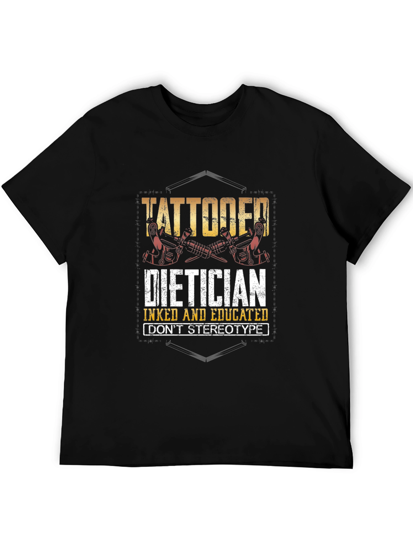 Tattooed Dietician T-Shirt - Inked and Educated