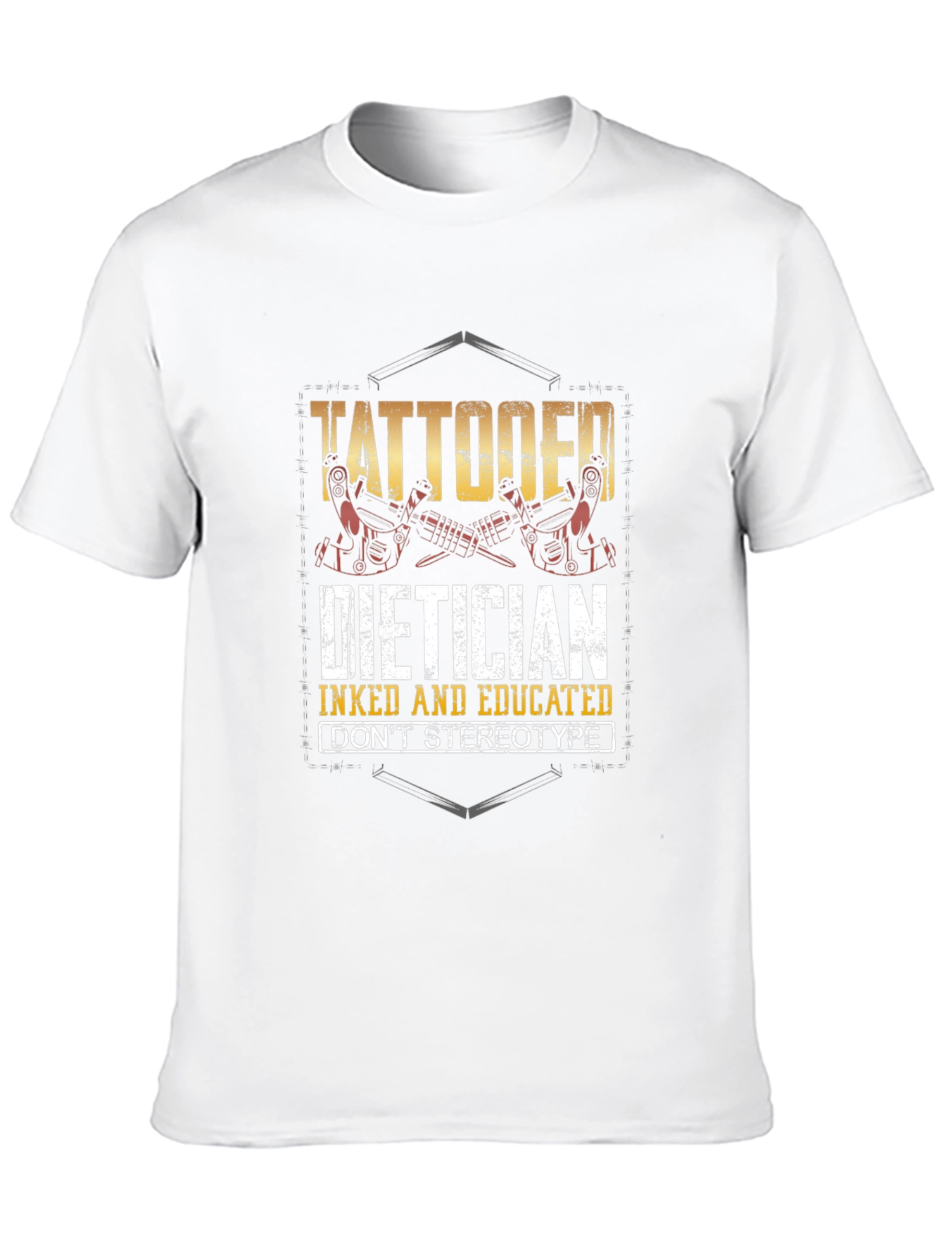 Tattooed Dietician T-Shirt - Inked and Educated