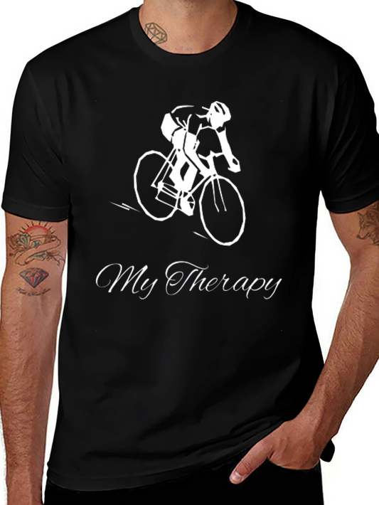 Cycling Therapy T-Shirt - Black