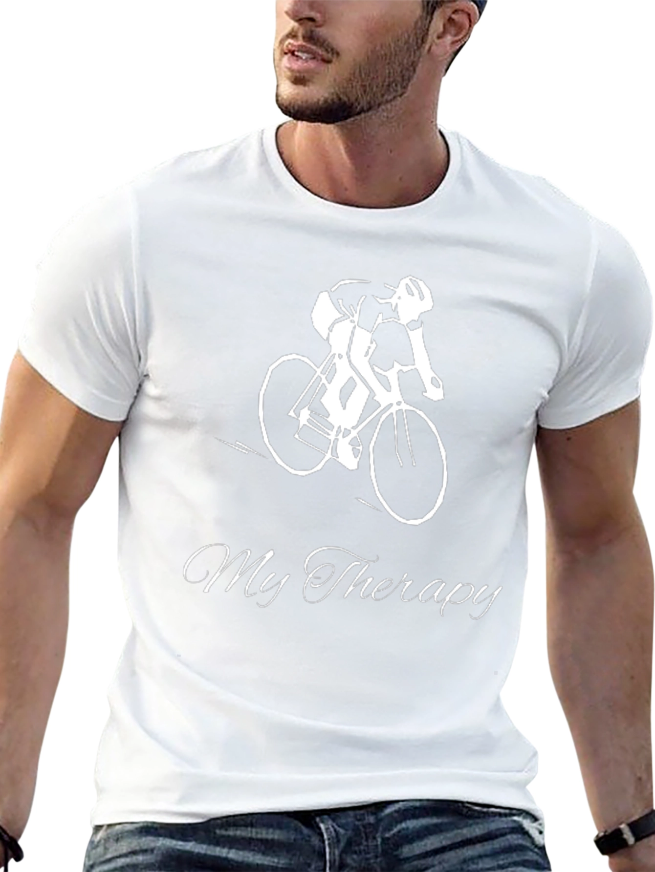 Cycling Therapy T-Shirt - Black
