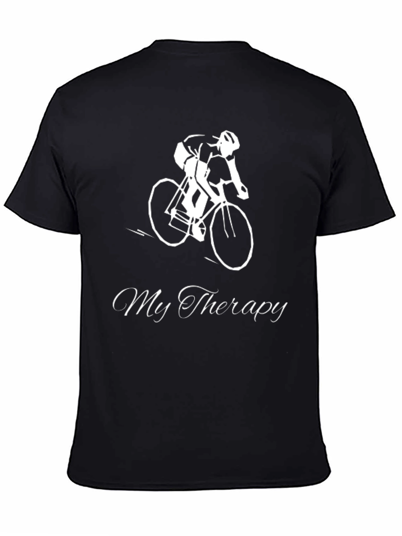 Cycling Therapy T-Shirt - Black
