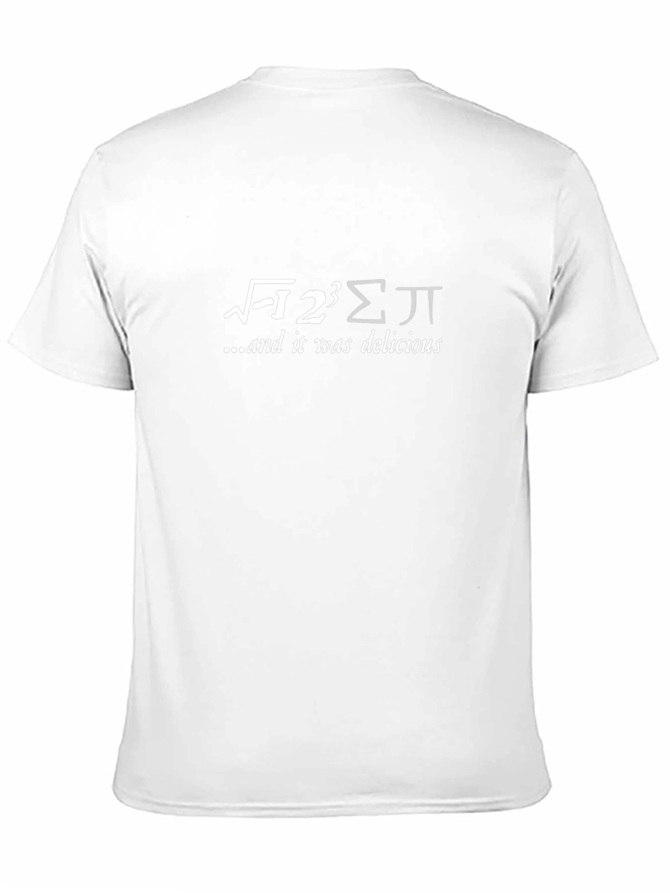 Math Humor T-Shirt - I Ate Some Pie