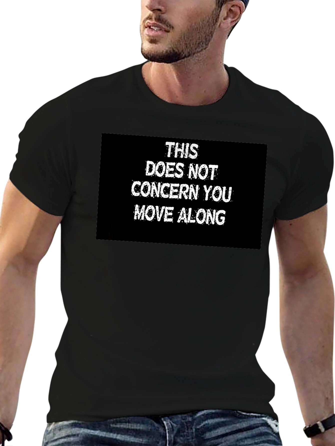 Funny This Does Not Concern You Graphic Tee