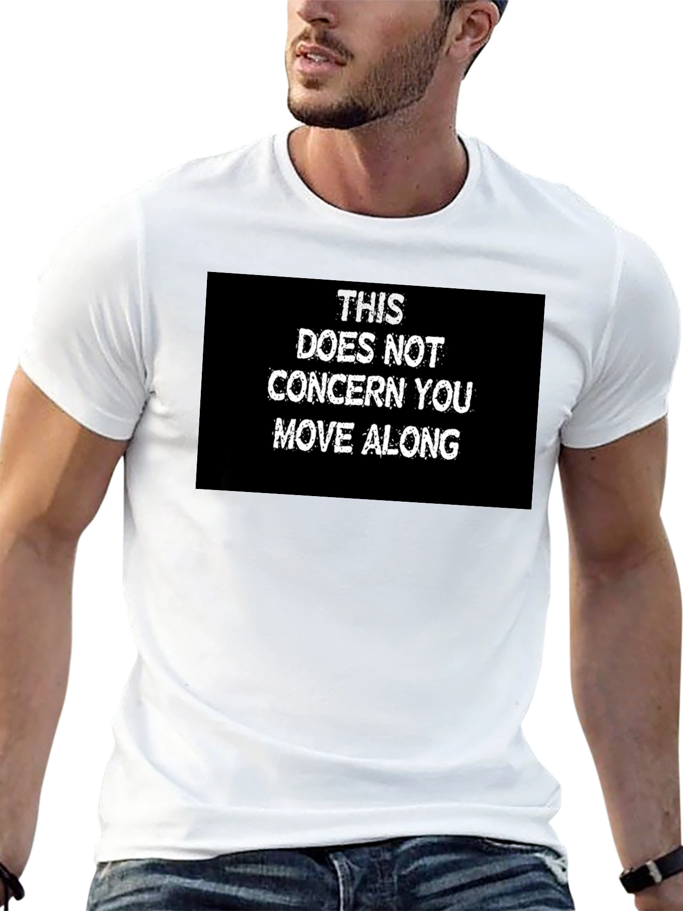 Funny This Does Not Concern You Graphic Tee