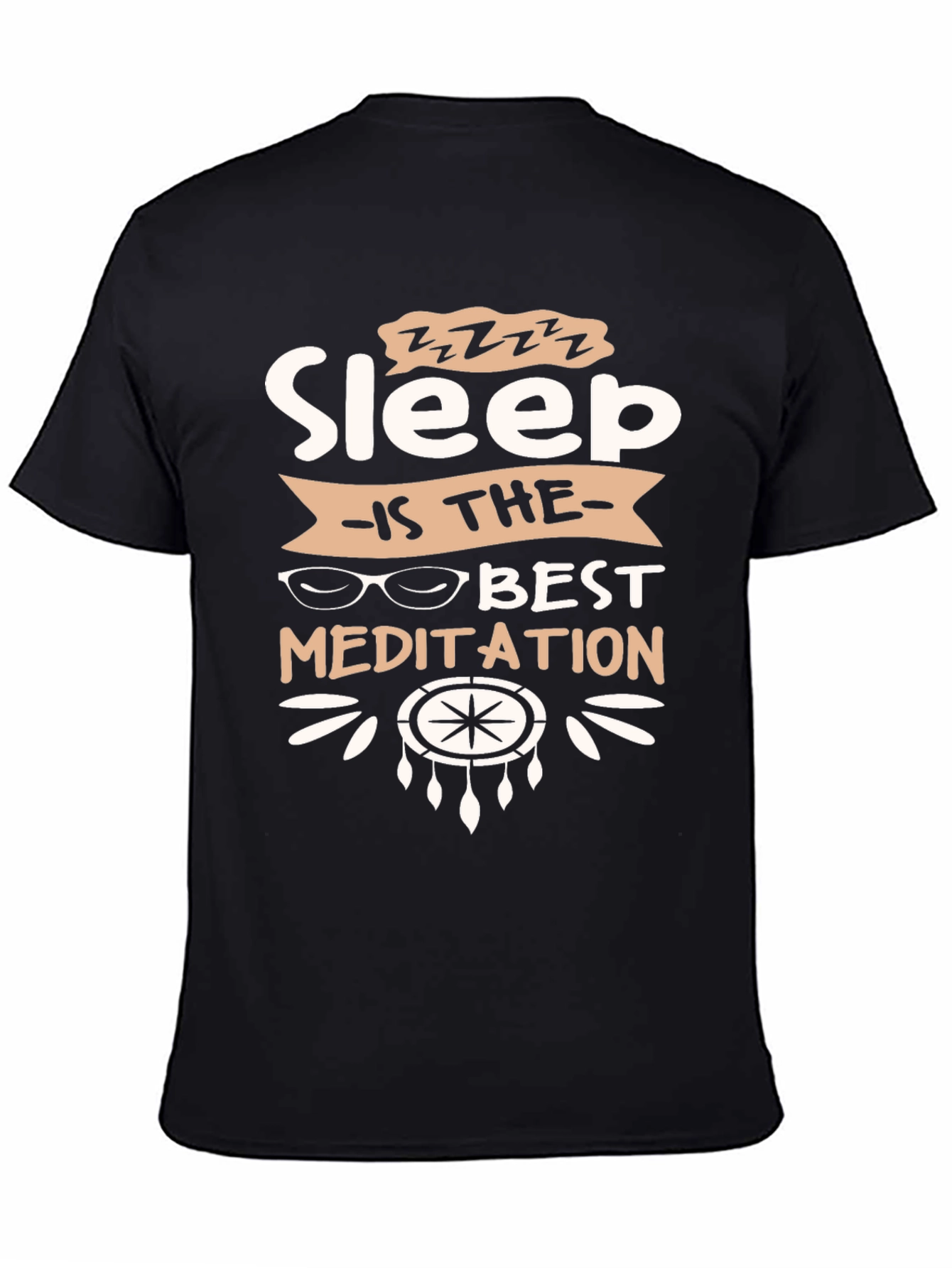 Sleep is the Best Meditation Graphic T-Shirt