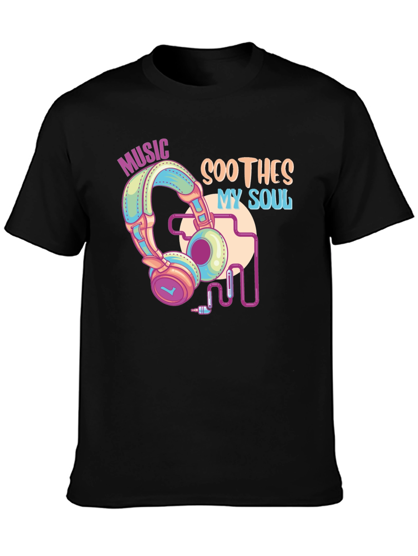 Music Soothes My Soul Graphic Tee