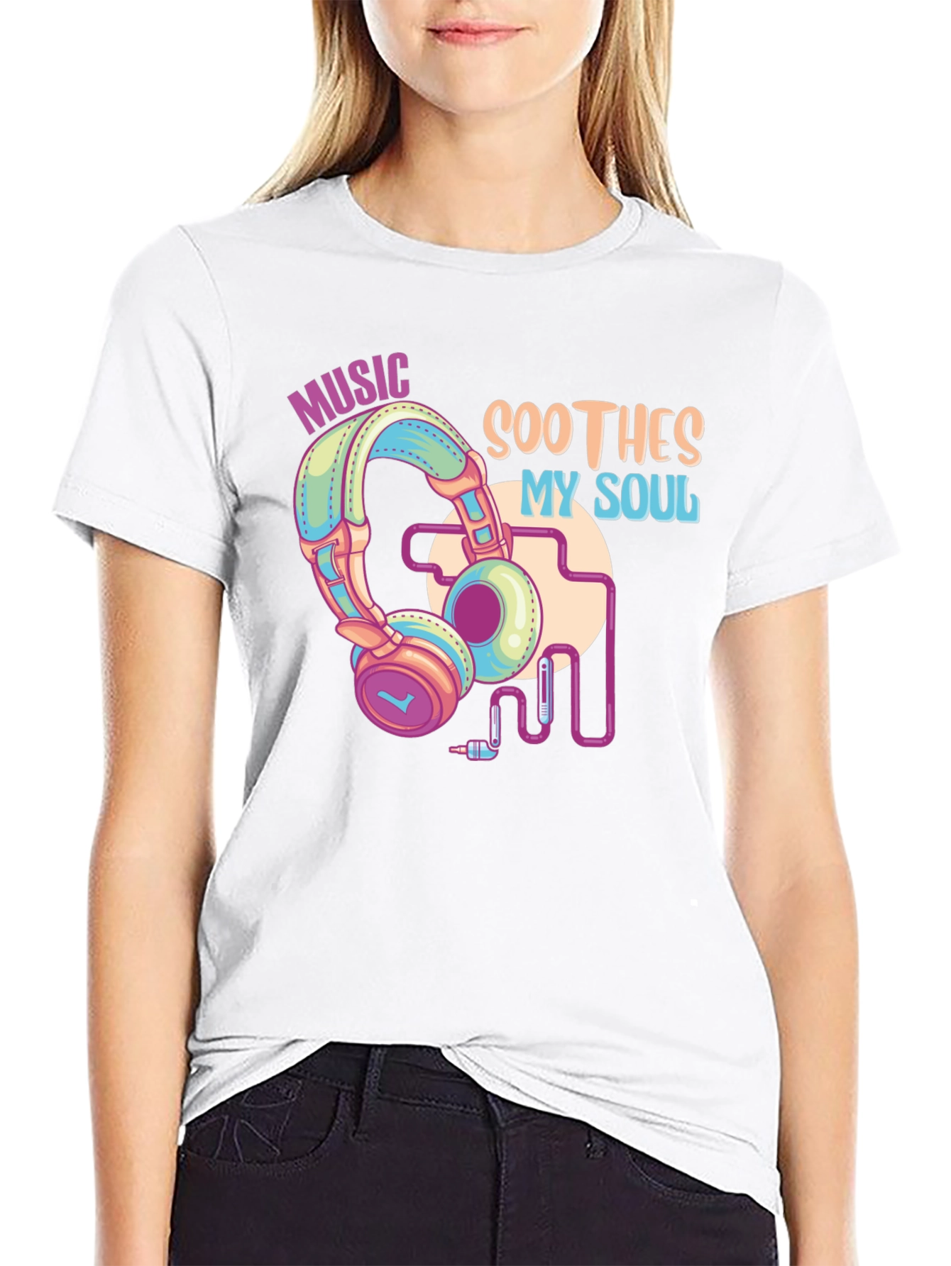 Music Soothes My Soul Graphic Tee
