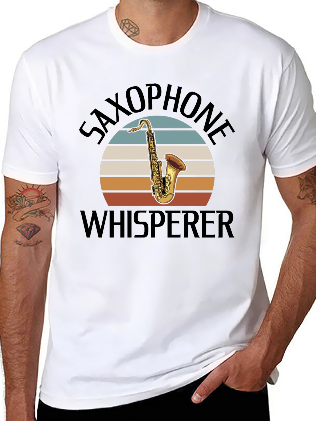 Saxophone Whisperer Graphic Tee