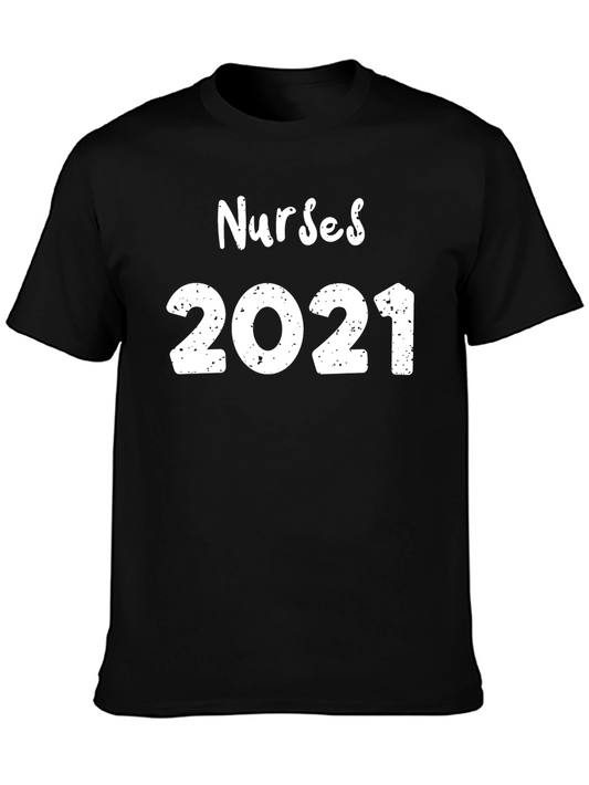 Nurses 2021 Black T-Shirt