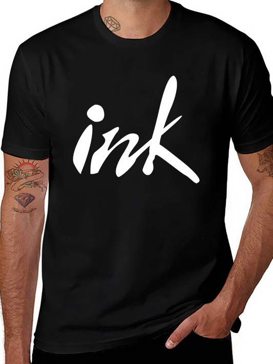 Ink T-Shirt - Classic Black Graphic Tee